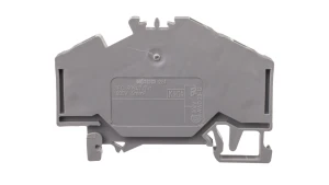 Złączka szynowa 3-przewodowa 4mm2 szara 281-631 /100szt./
