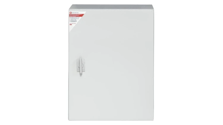 Obudowa metalowa 300x300x150 IP 65 IK10 RAL 7035 z płytą montażową stalową GEP-00015