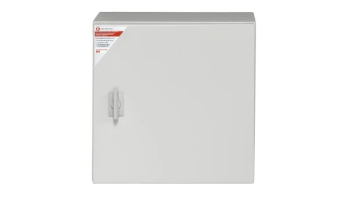 Obudowa metalowa 250x200x150 IP 65 IK 10 RAL 7035 z płytą montażową stalową GEP-00187