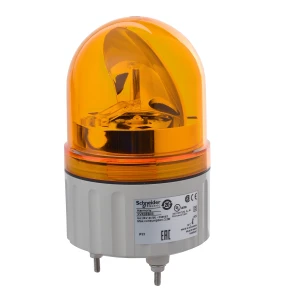 Lampa wirująca 84mm, pomarań., 24 V AC-DC XVR08B05