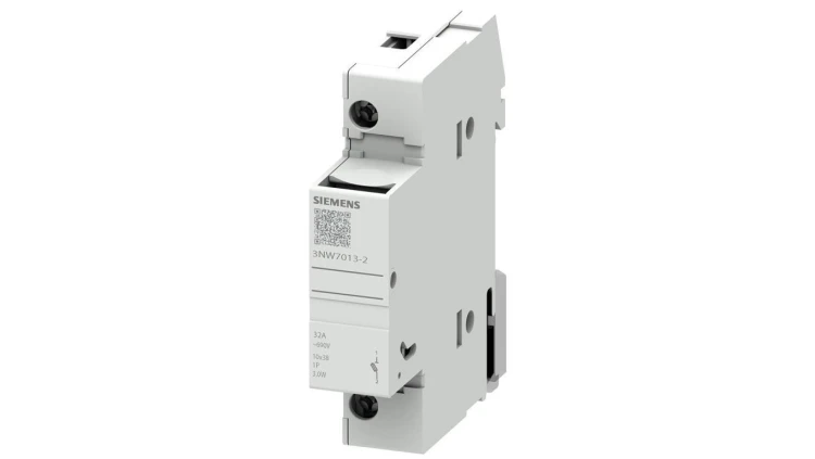 Podstawa bezpiecznikowa do wkładek cylindrycznych 10×38 mm 32A 1P 3NW7013-2