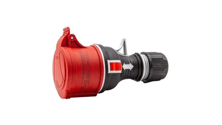 Gniazdo przenośne proste GPP 16/4 PREMIUM BLACK 921891