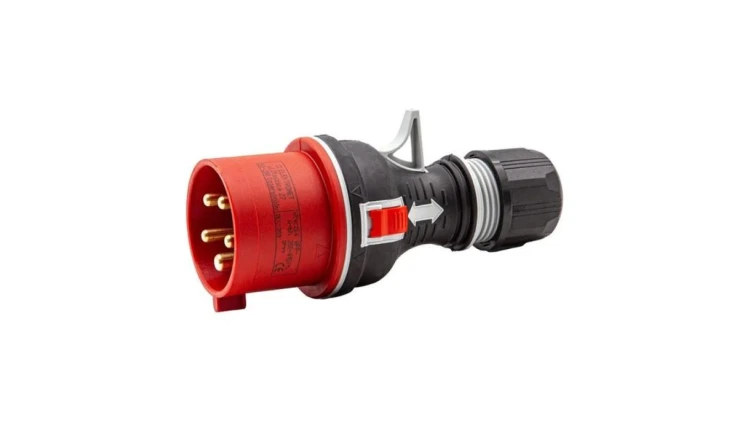 Wtyczka przenośna prosta WPP 32/5 PREMIUM BLACK 922095