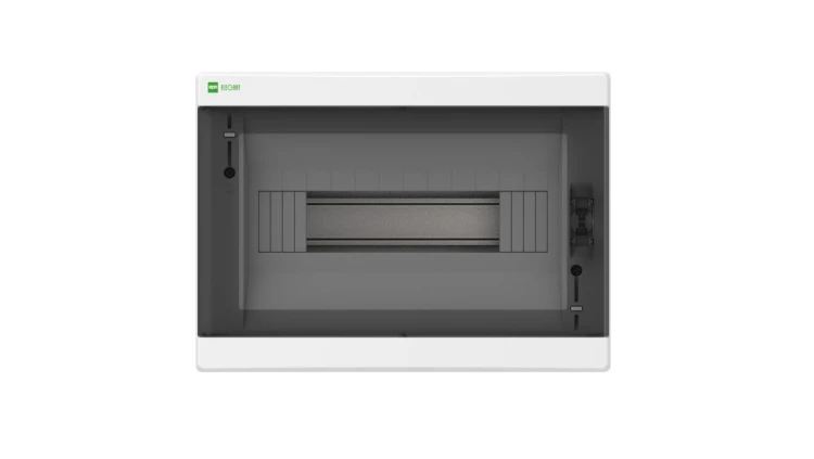 Rozdzielnica modułowa ELEGANT 1x12 PE+N podtynkowa IP40 PE+N drzwi dymny 2434-01