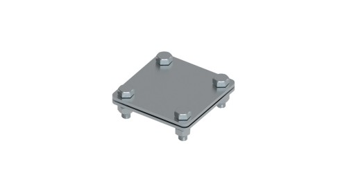 Złącze uniwersalne 2-elem. 80x80 bednarka-bednarka stal ocynkowana galwanicznie 215.1 OC 21500101