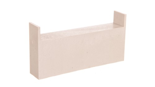 Nakładka na krańce szyn 40/60/80x10mm BI-80 121453 /12szt./