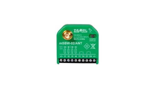 Sterownik bramowy WI-FI 2-kanałowy mSBW-02/ANT antena zew. SPL10000064-WUN