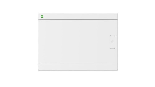 Rozdzielnica modułowa ELEGANT 1x12 PE+N natynkowa IP40 PE+N drzwi białe 2424-00