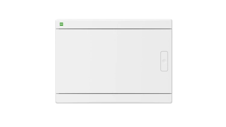 Rozdzielnica modułowa ELEGANT 1x12 PE+N natynkowa IP40 PE+N drzwi białe 2424-00