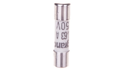 Wkładka bezpiecznikowa cylindryczna 5x20mm 0,63A F 010206 /10szt./
