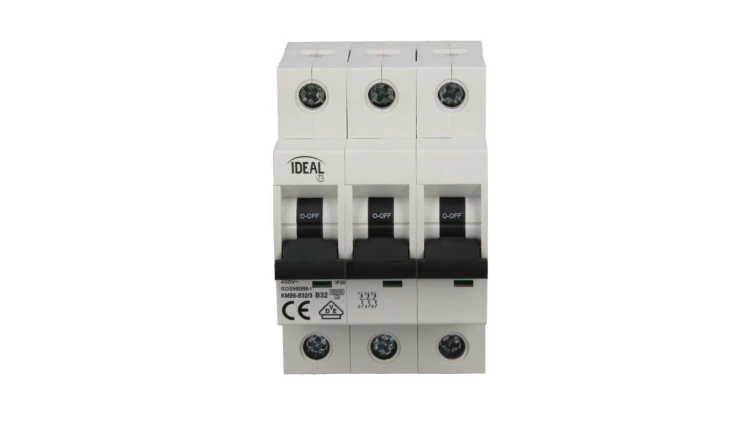 Wyłącznik nadprądowy 3P B 32A 6kA AC KMB6-B32/3 VDE 23159