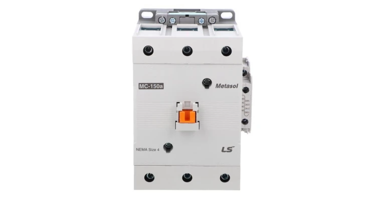 Stycznik LS Electric, 150A w AC-3, moc 75kW, napięcie cewki 230VAC, styki pomocnicze 1a1b 1386000300 MC-150A 230AC 1A1B