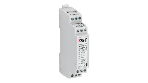 Ogranicznik przepięć do pętli systemów sygnalizacji pożaru D1, RST SAP 3A 24V S 207 024