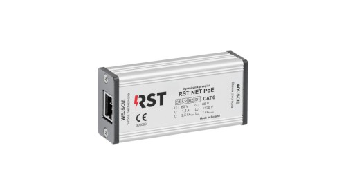 Ogranicznik przepięć do ochrony sieci LAN 1Gb, RST NET PoE 300 060