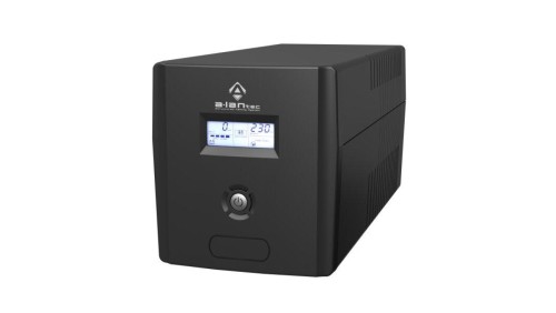 Zasilacz awaryjny UPS 1000VA/600W, 220V/50Hz, obudowa Tower, LCD, VRLA 2×7Ah ALANTEC