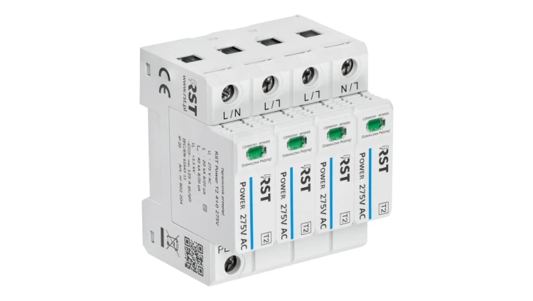 Ogranicznik przepięć T2 RST Power T2 4+0 275V 802 204