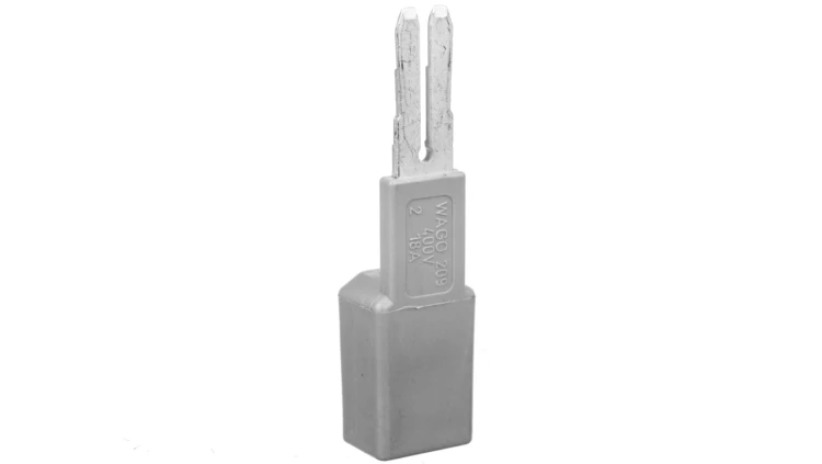 Adapter pomiarowy do wtyku 4mm szary 209-170
