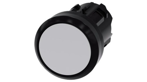 Przycisk 22 mm tworzywo szary płaski z samopowrotem SIRIUS ACT 3SU1000-0AB80-0AA0