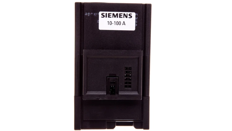 Przekładnik zewnętrzny do elektronicznego modułu zabezpieczającego silnik 10-100A szer. 55mm na kabel 3UF7102-1AA00-0