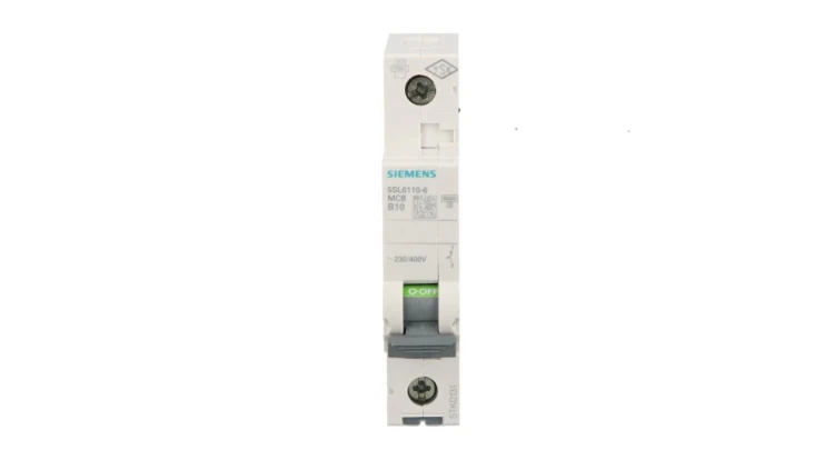 Wyłącznik nadprądowy 1P B 10A 6kA AC SENTRON 5SL6110-6