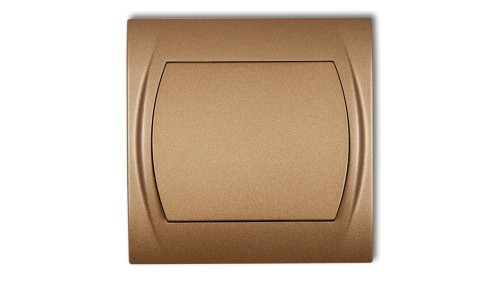 LOGO Łącznik jednobiegunowy złoty metalik 8LWP-1