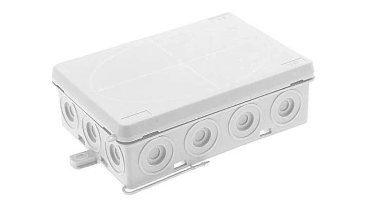 Puszka hermetyczna n/t E14 125X85X43mm pusta IP55 bezhalogenowa biały 0299-10