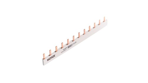Szyna łączeniowa sztyftowa QuickBar, 4-polowa, przekrój 16mm², typ E, długość 12 modułów MEP41216N01