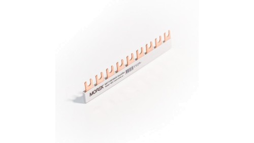 Szyna łączeniowa widełkowa QuickBar, 1-polowa, przekrój 10mm², typ E, długość 9 modułów MEF10910A00