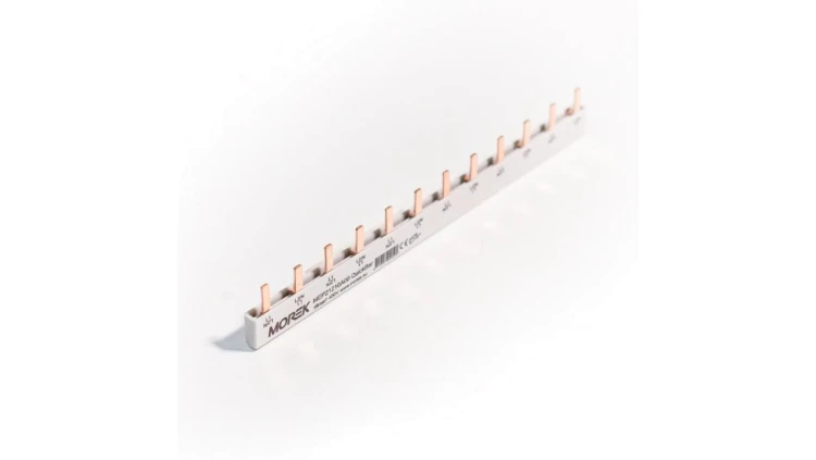Szyna łączeniowa sztyftowa QuickBar, 2-polowa, przekrój 10mm², typ E, długość 12 modułów MEP21210A00