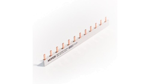 Szyna łączeniowa sztyftowa QuickBar, 1-polowa, przekrój 10mm², typ E, długość 12 modułów MEP11210A00