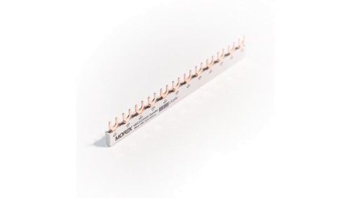 Szyna łączeniowa widełkowa QuickBar, 2-polowa, przekrój 10mm², typ E, długość 12 modułów MEF21210A00