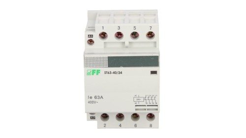 Stycznik modułowy 63A 4Z 0R 24V AC ST63-40-24V