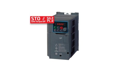 Przemiennik częstotliwości LS Electric G100 3F moc 2,2kW/4kW filtr EMC, MODBUS, wejście STO 6041007400 LV0022G100-4EOFNT