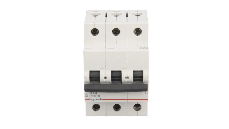 Wyłącznik nadprądowy 3P B 20A 6kA AC S303 RX3 419170